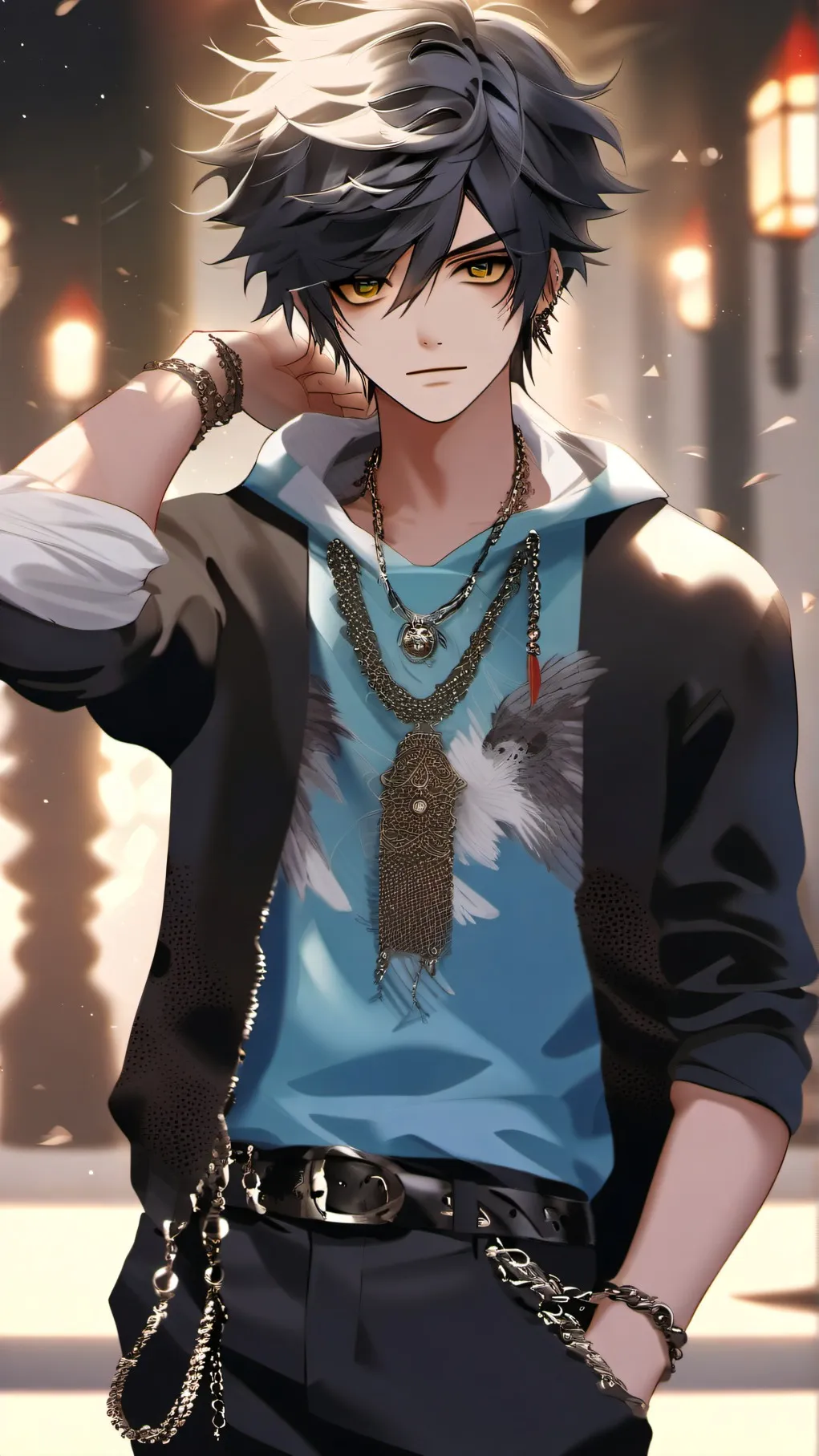 ai character: kie background