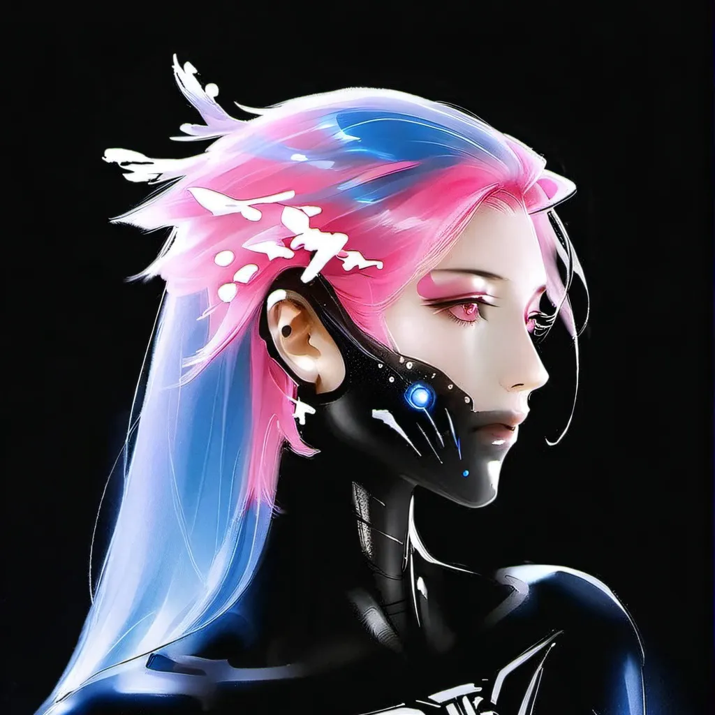 chat with ai character: Todoroki dyed hair