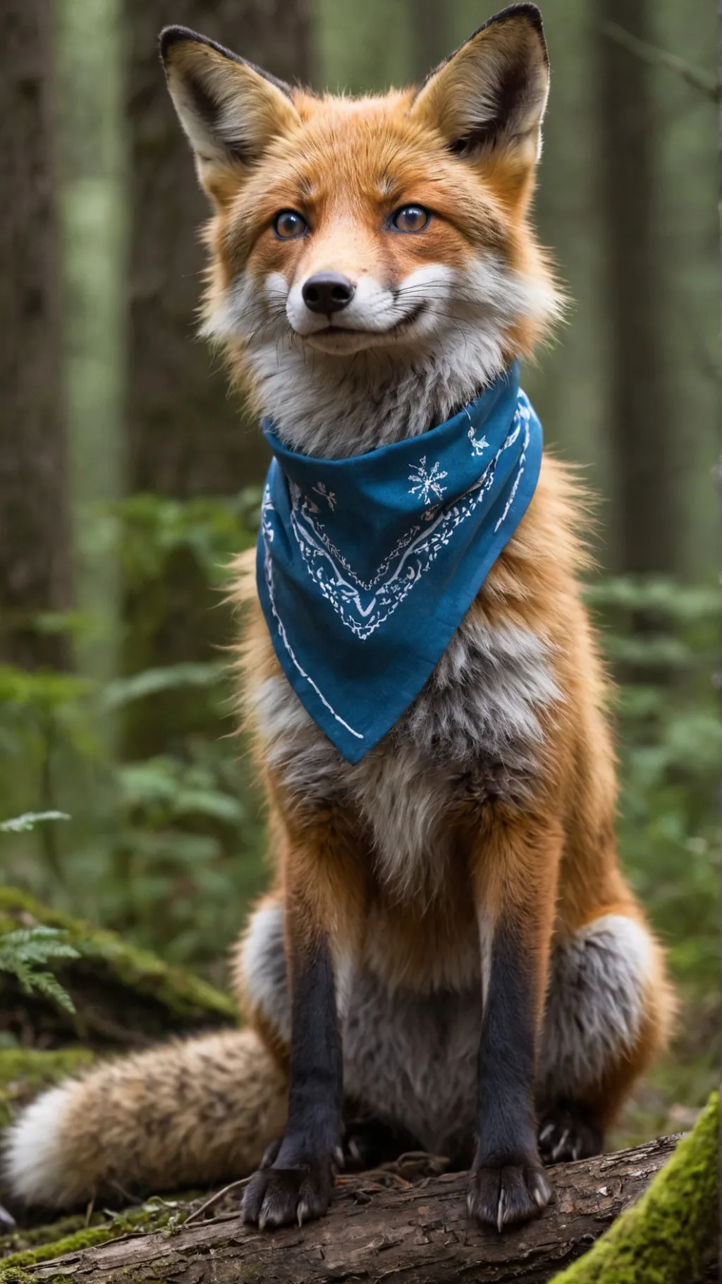 ai character: Foster the Fox background