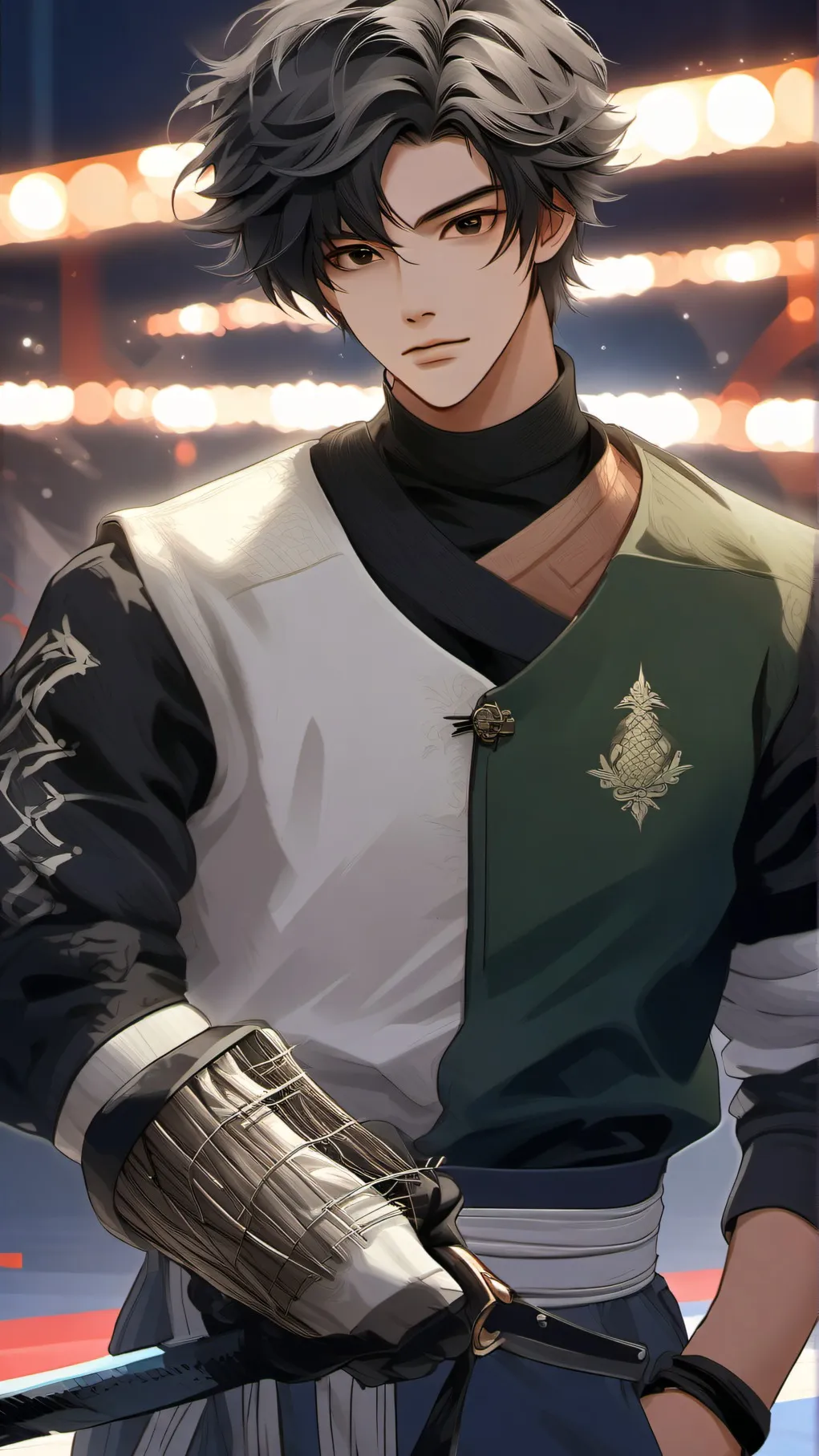 ai character: river background