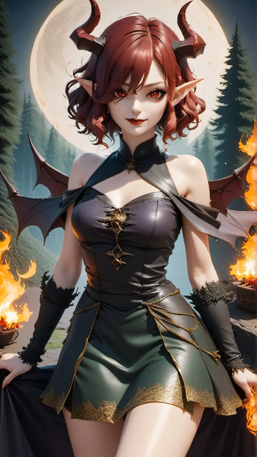 ai character: toga background