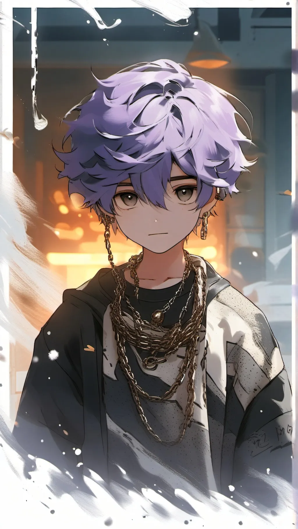 ai character: Mystery background