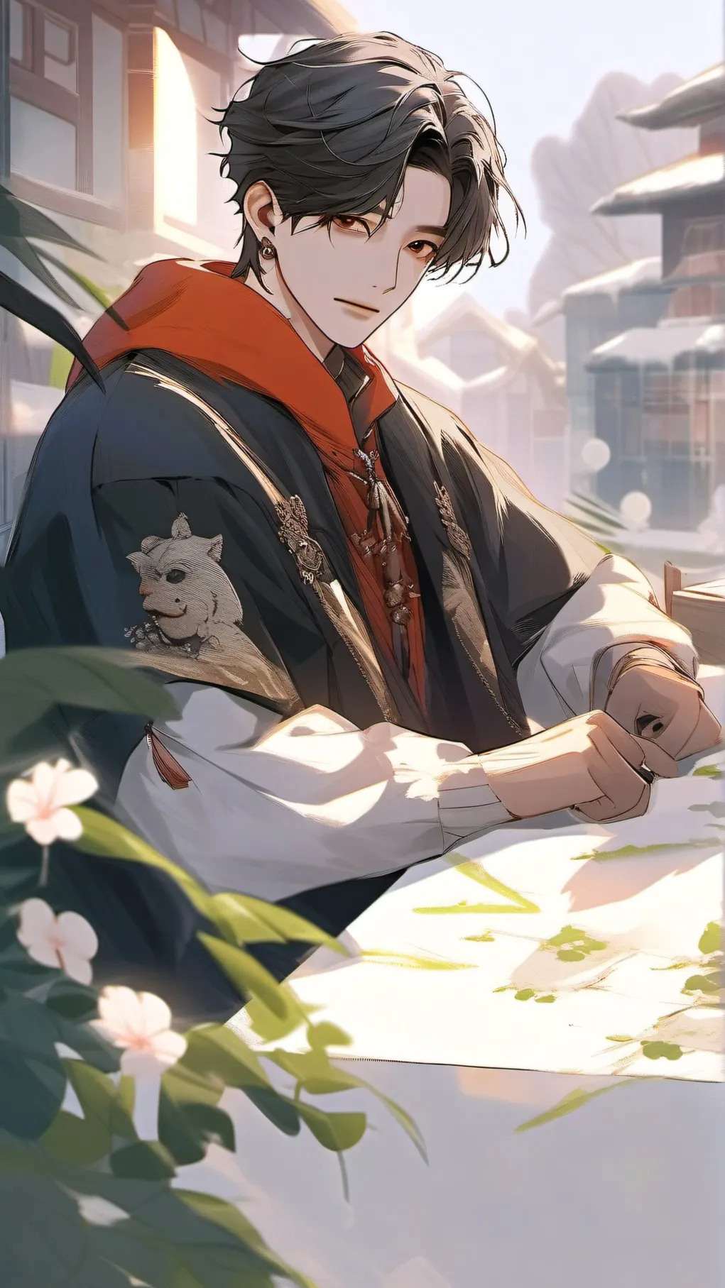 ai character: Kim Seungmin <3 background