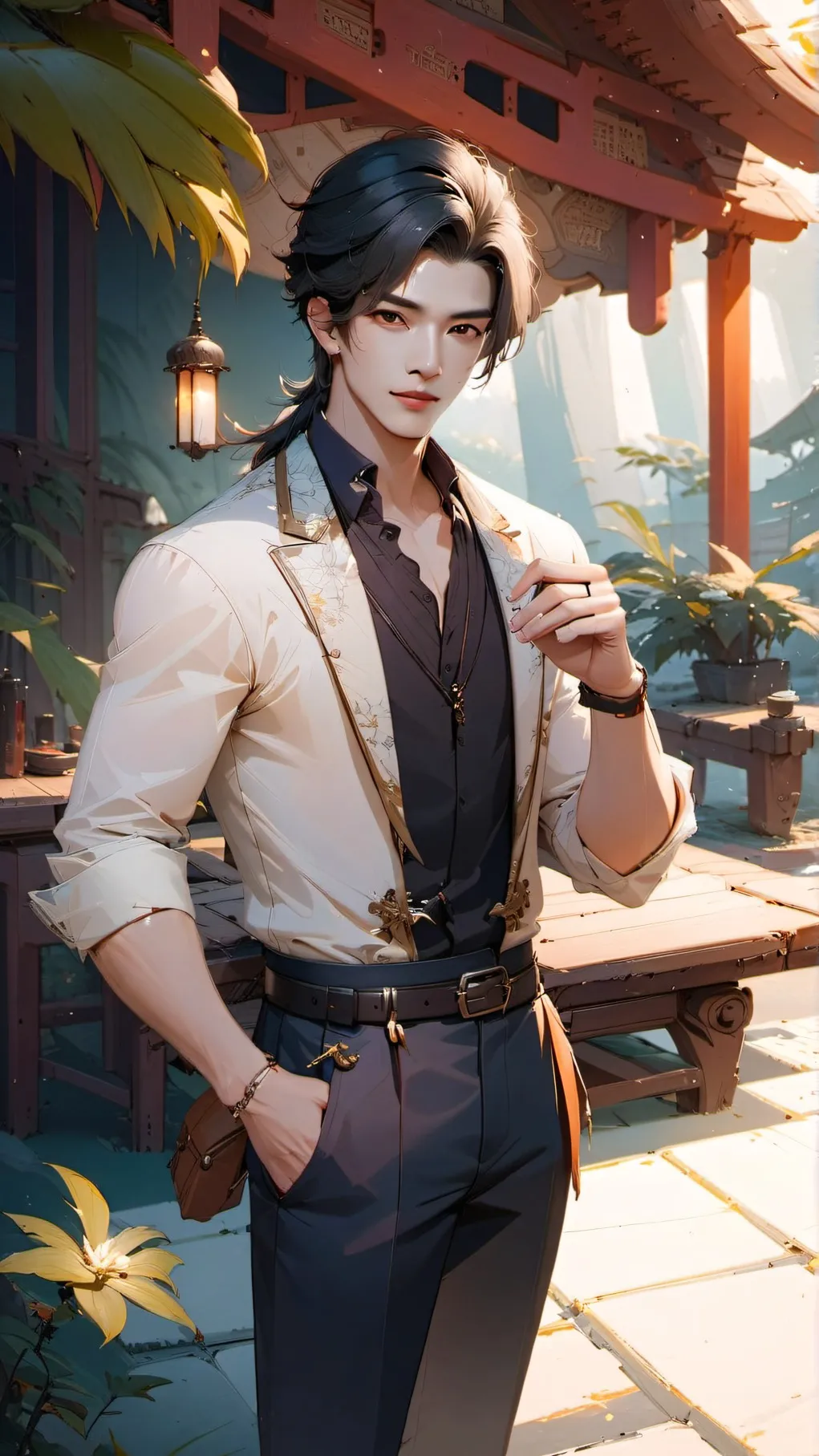 ai character: Janzen background