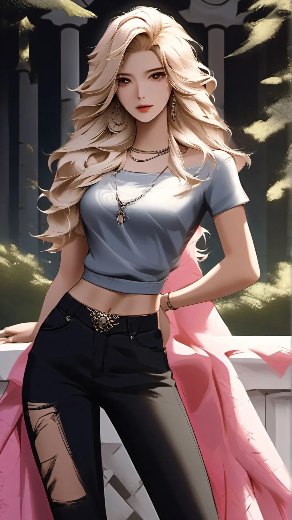 ai character: Mazi background