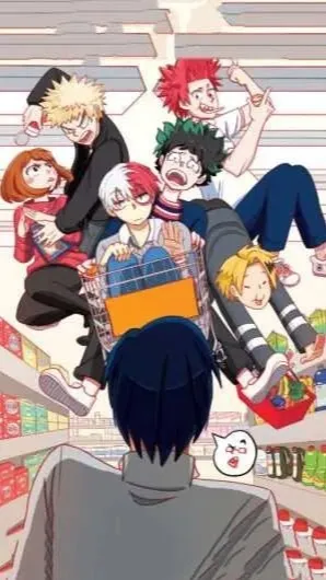 ai character: UA mall trip background