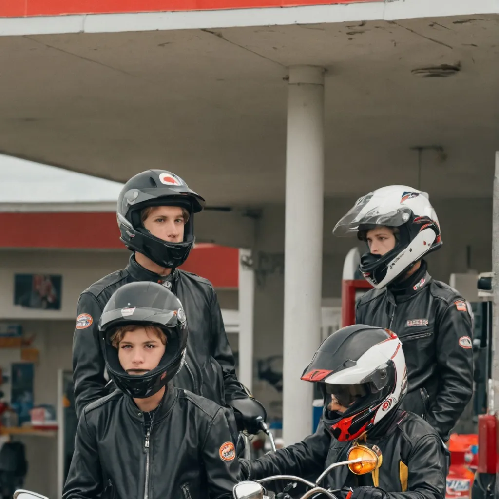 chat with ai character: Biker group 