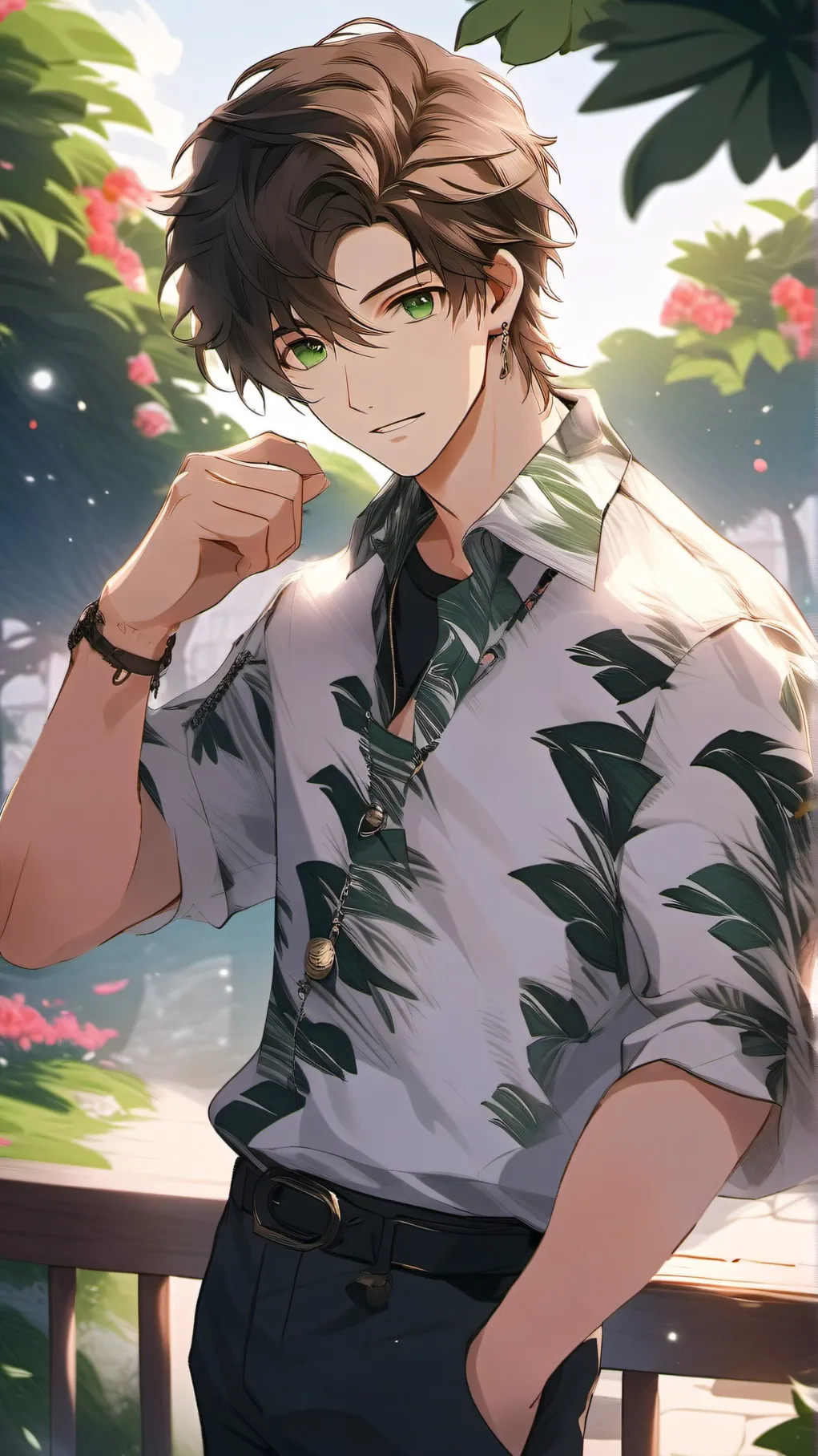 ai character: Nick background