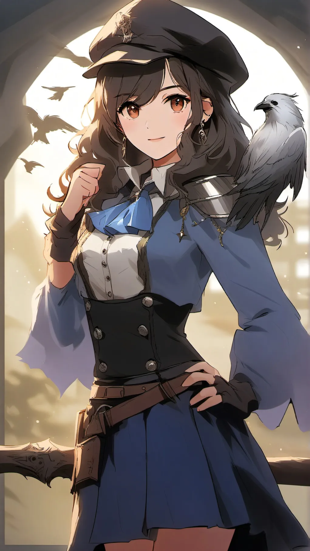 ai character: Night Spade background