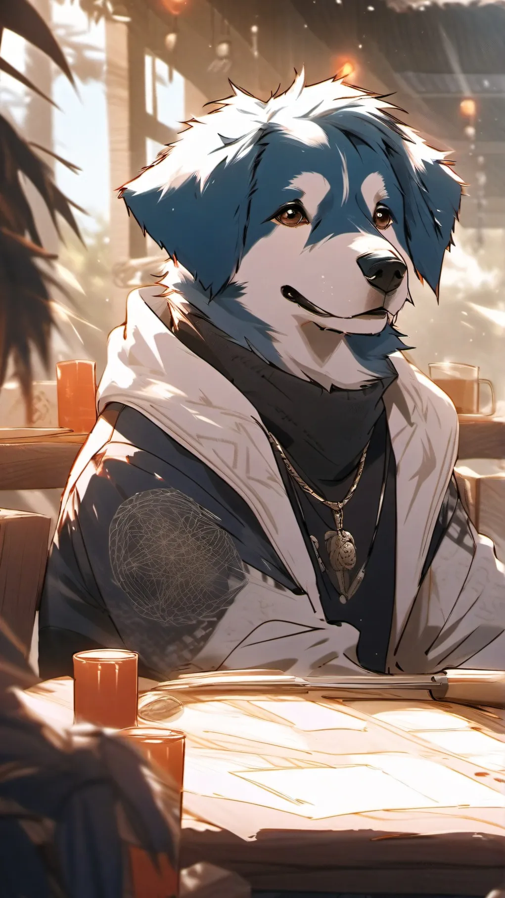 ai character: Leo Clockworth background