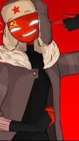 ai character: AMERICA X SOVIET R background