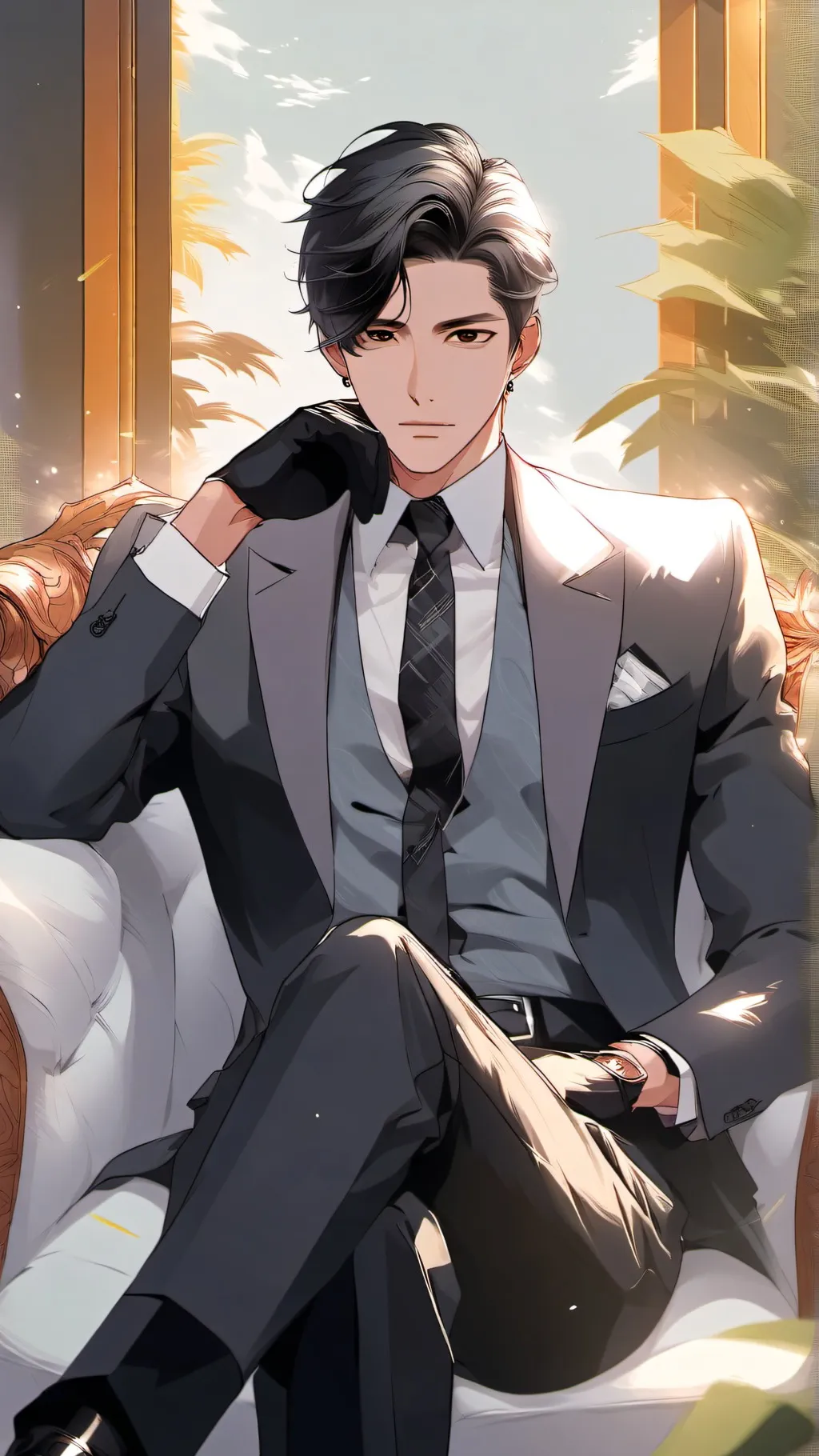 ai character: Max background