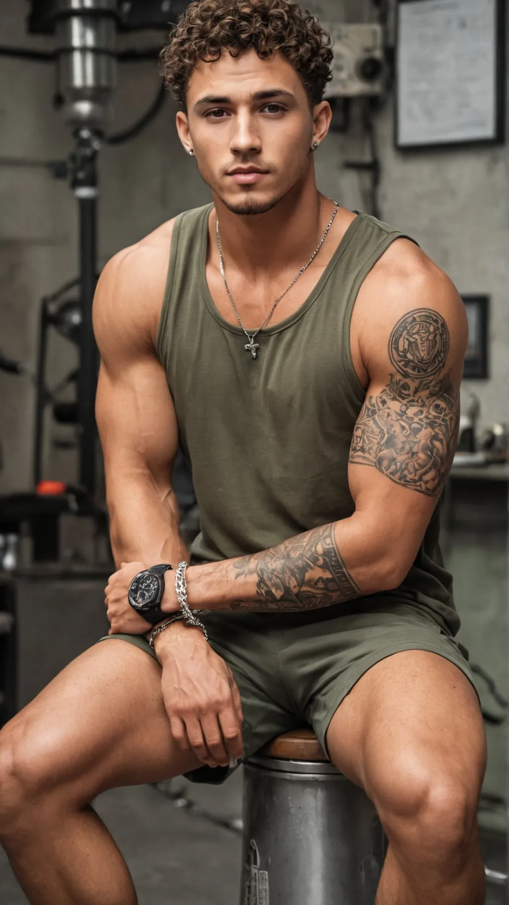 ai character: Benson Bradley background