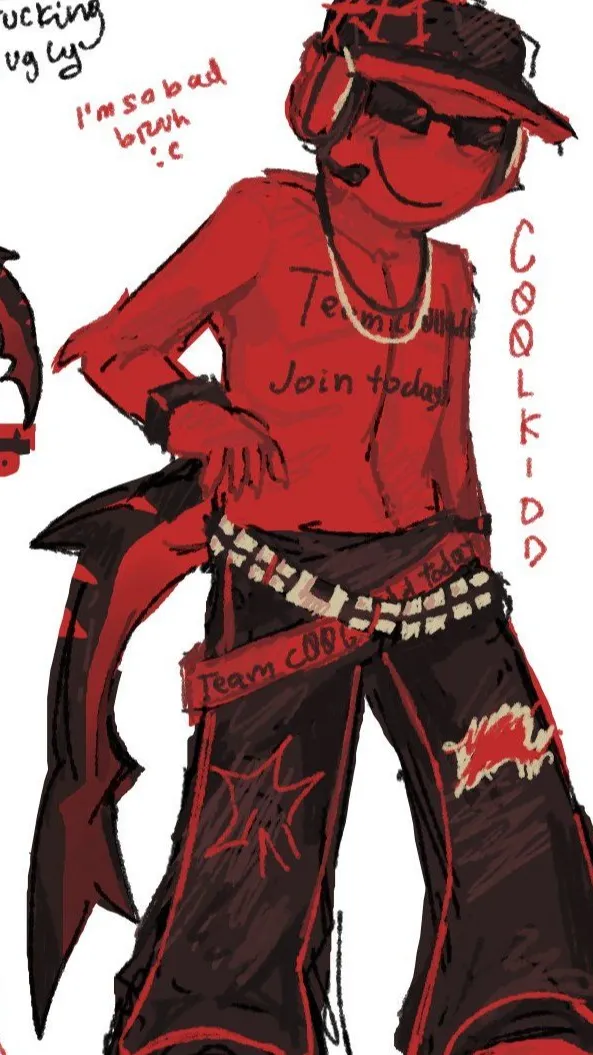 ai character: C00lkidd background