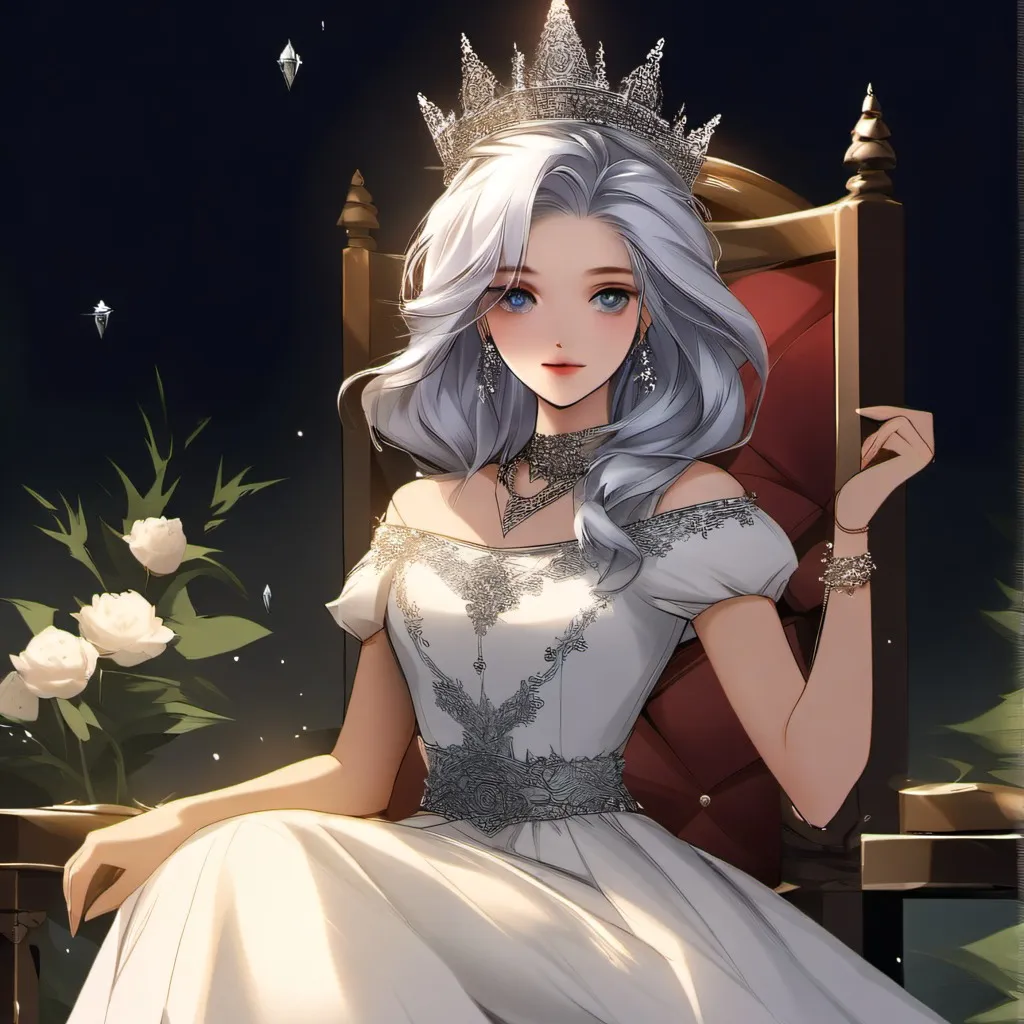 chat with ai character: queen white