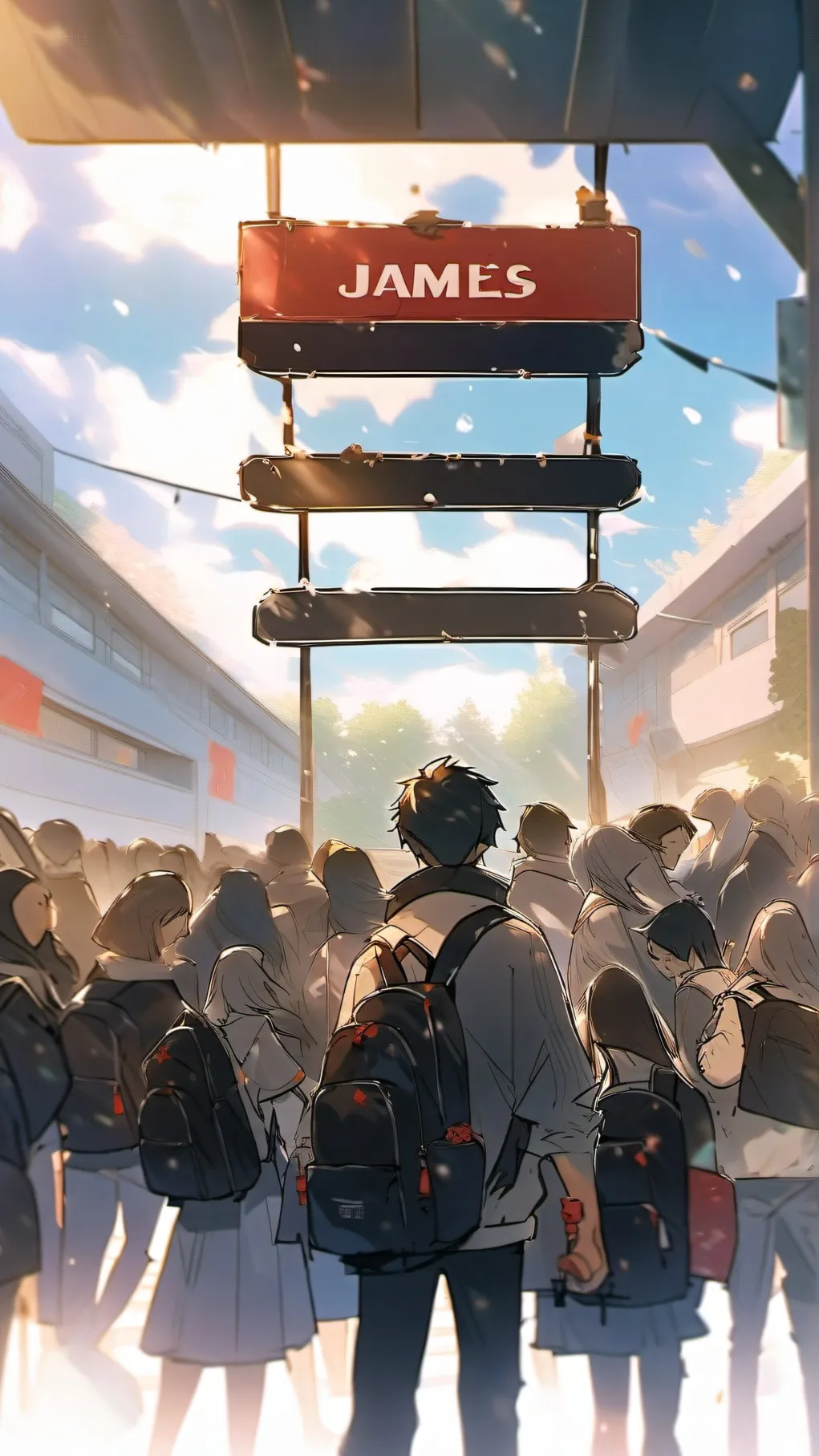 ai character: james schoolgrade5 background