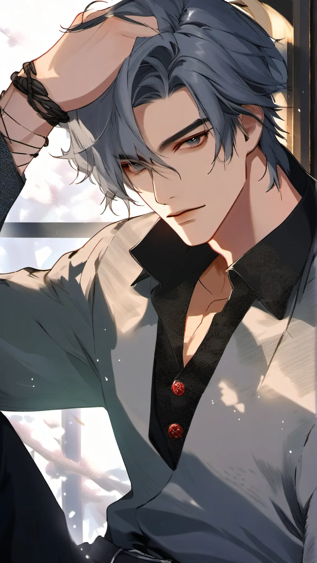 ai character: \` R3D \` background