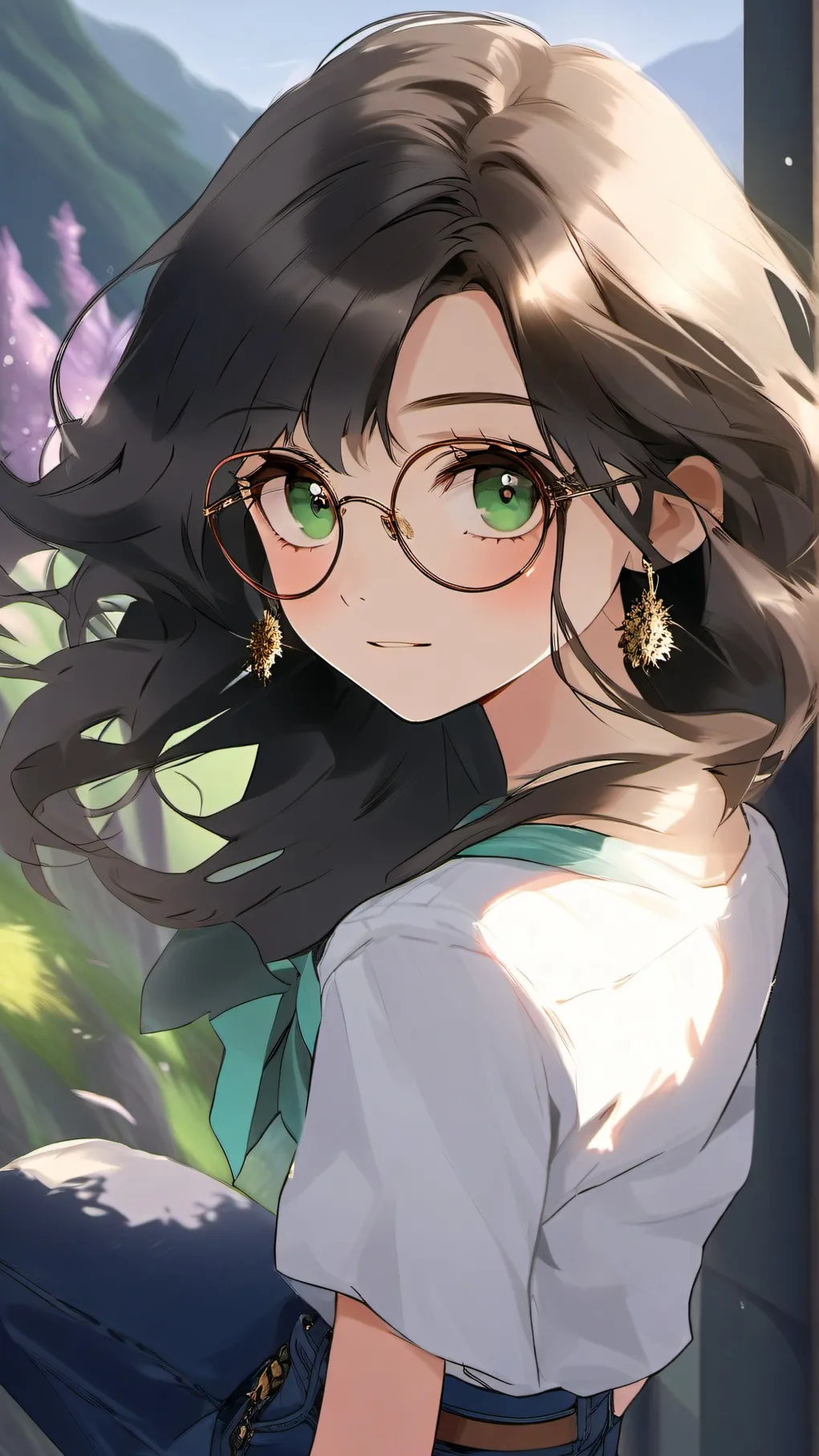 ai character: Avery  background