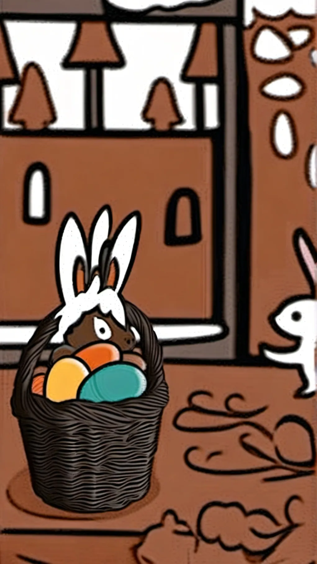 ai character: Dandys world background