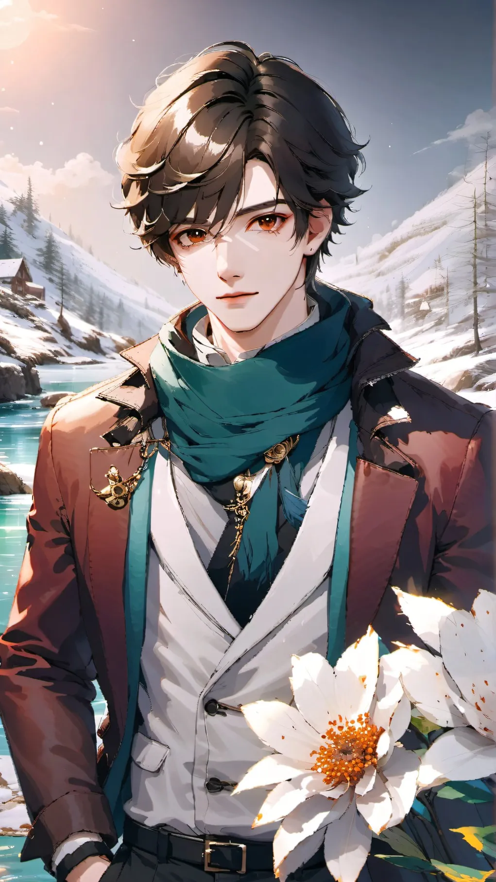 ai character: Oliver background