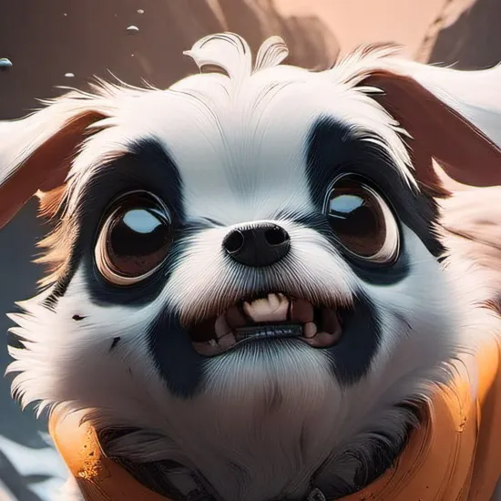 chat with ai character: Fluffy doggo