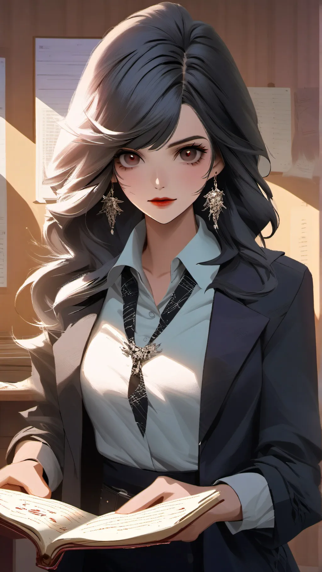 ai character: Cara background