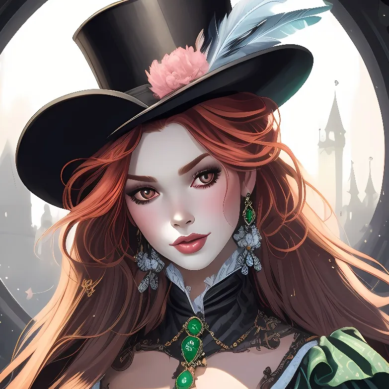 chat with ai character: 🎃FemaleMadHatter🎃