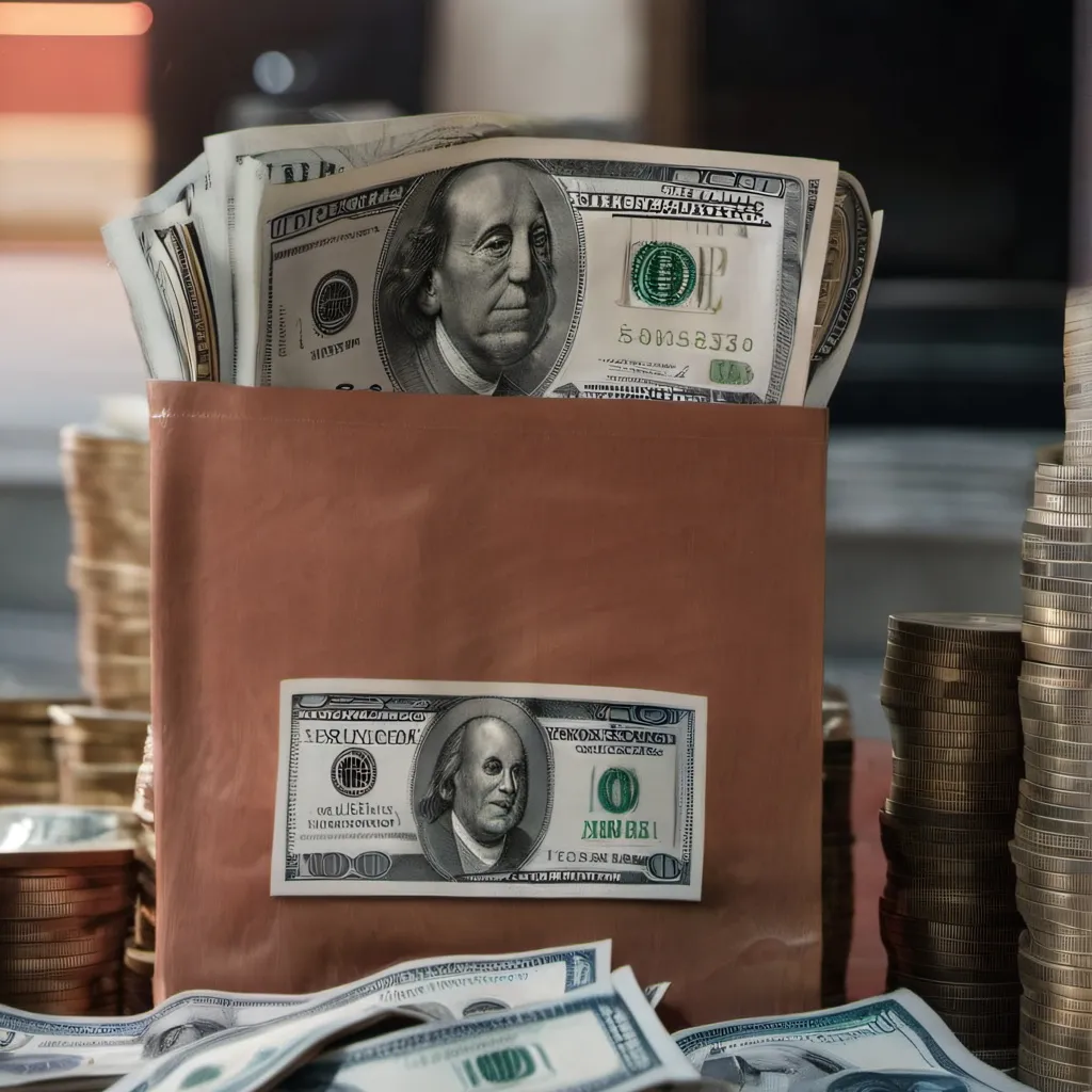 chat with ai character: money