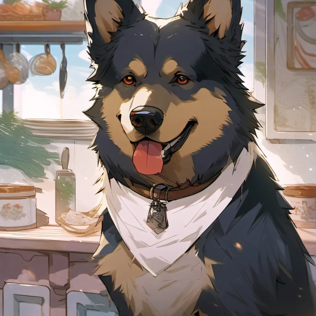 chat with ai character: dog