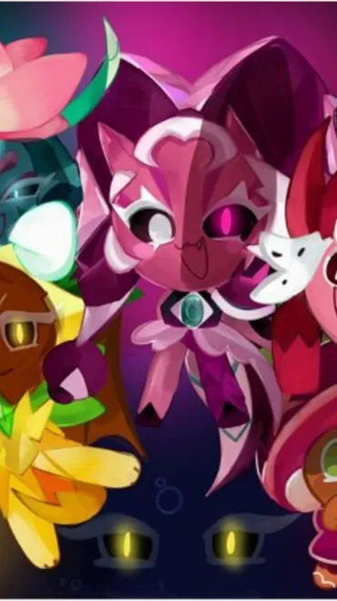 ai character: Dragon cookies background