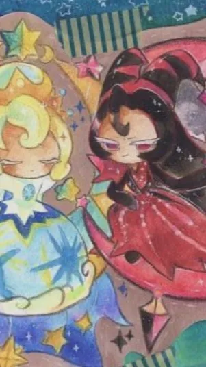 ai character: Legendary cookies  background