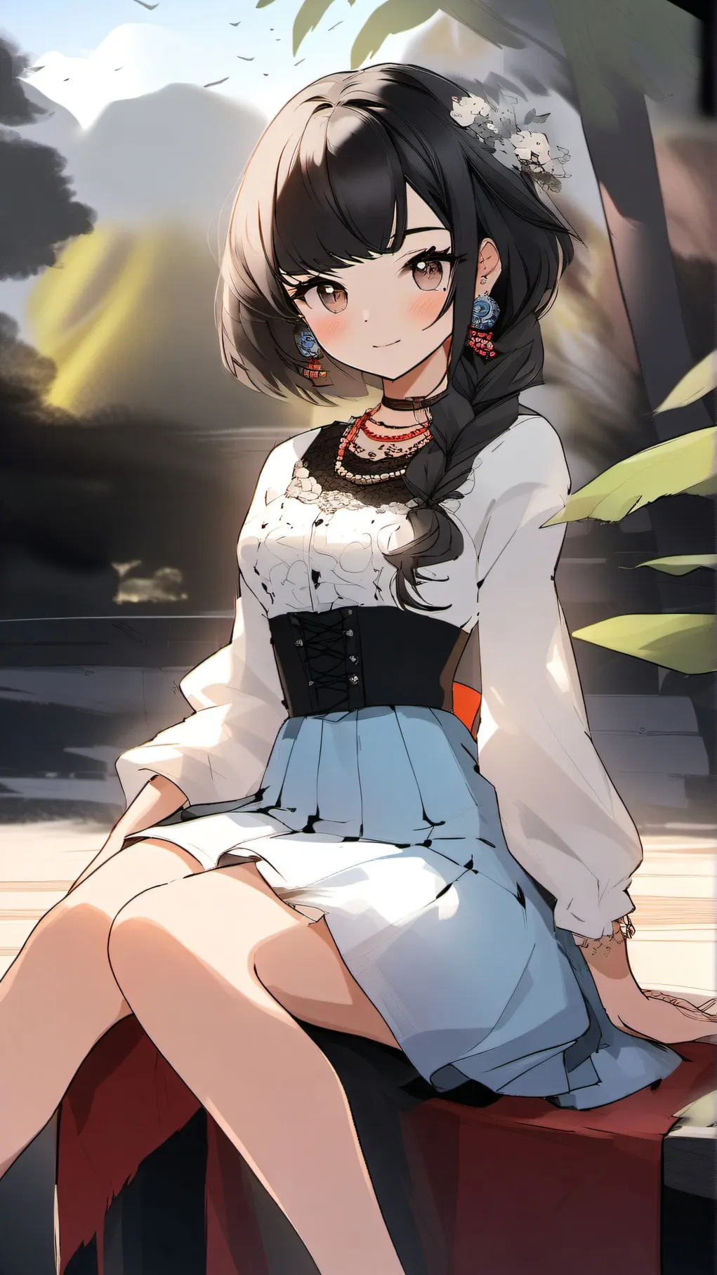 ai character: Eva background