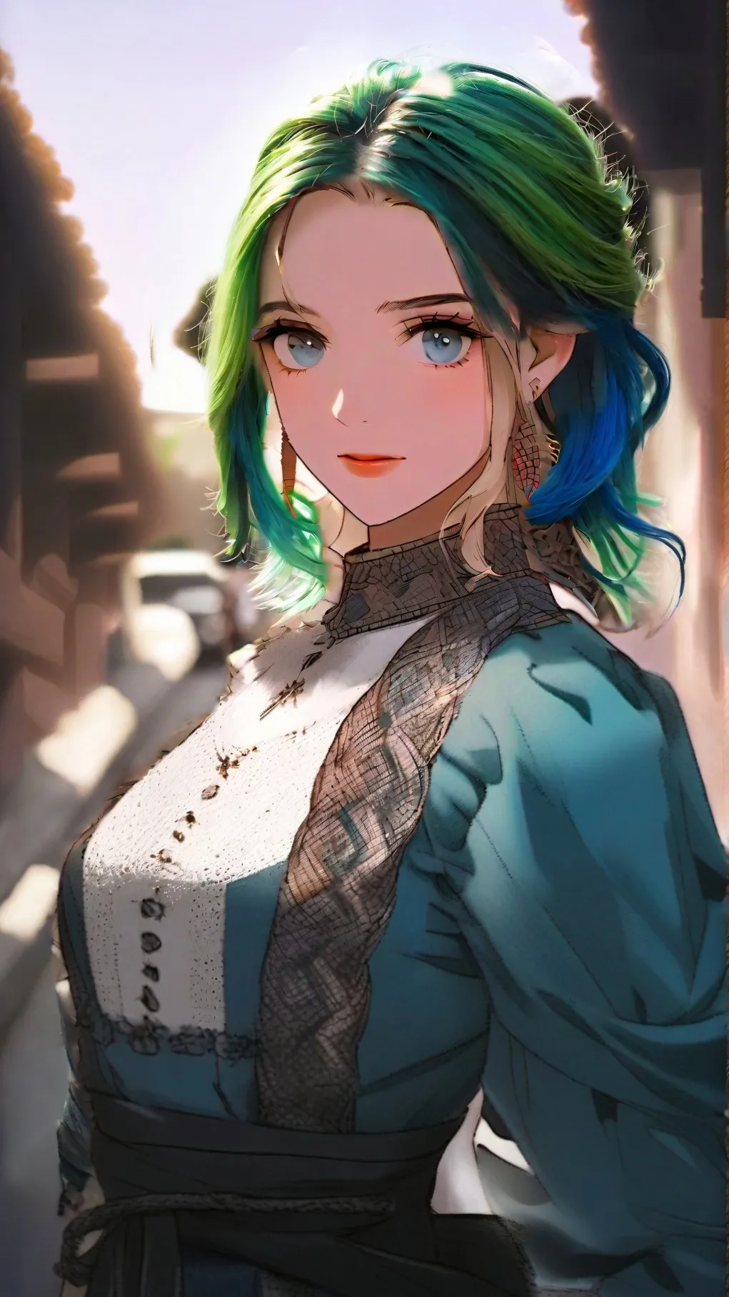 ai character: LUNA background