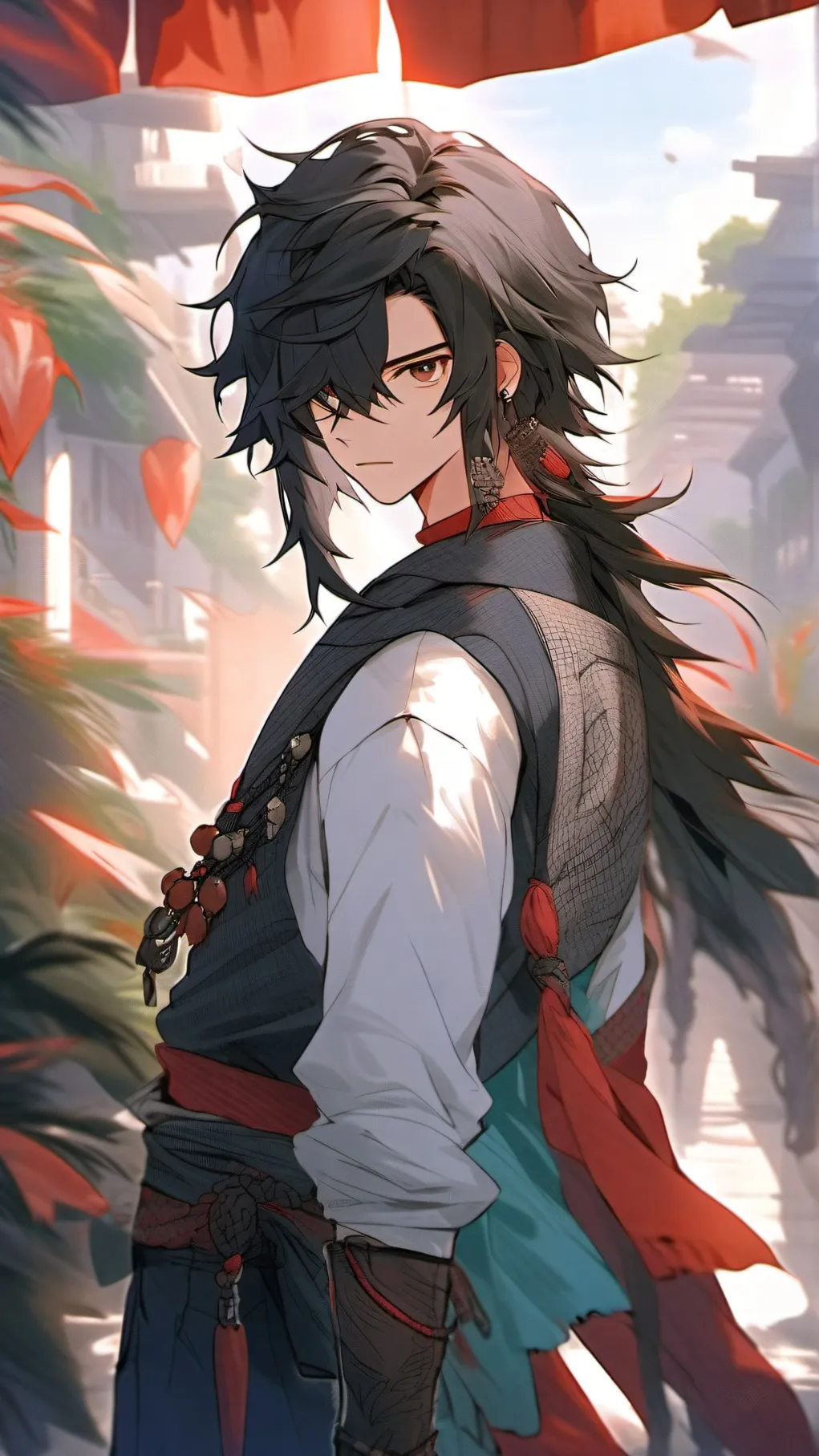 ai character: Max  background