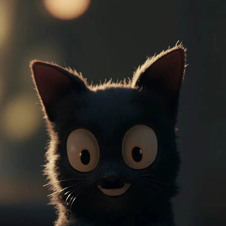 chat with ai character: Cartoon cat