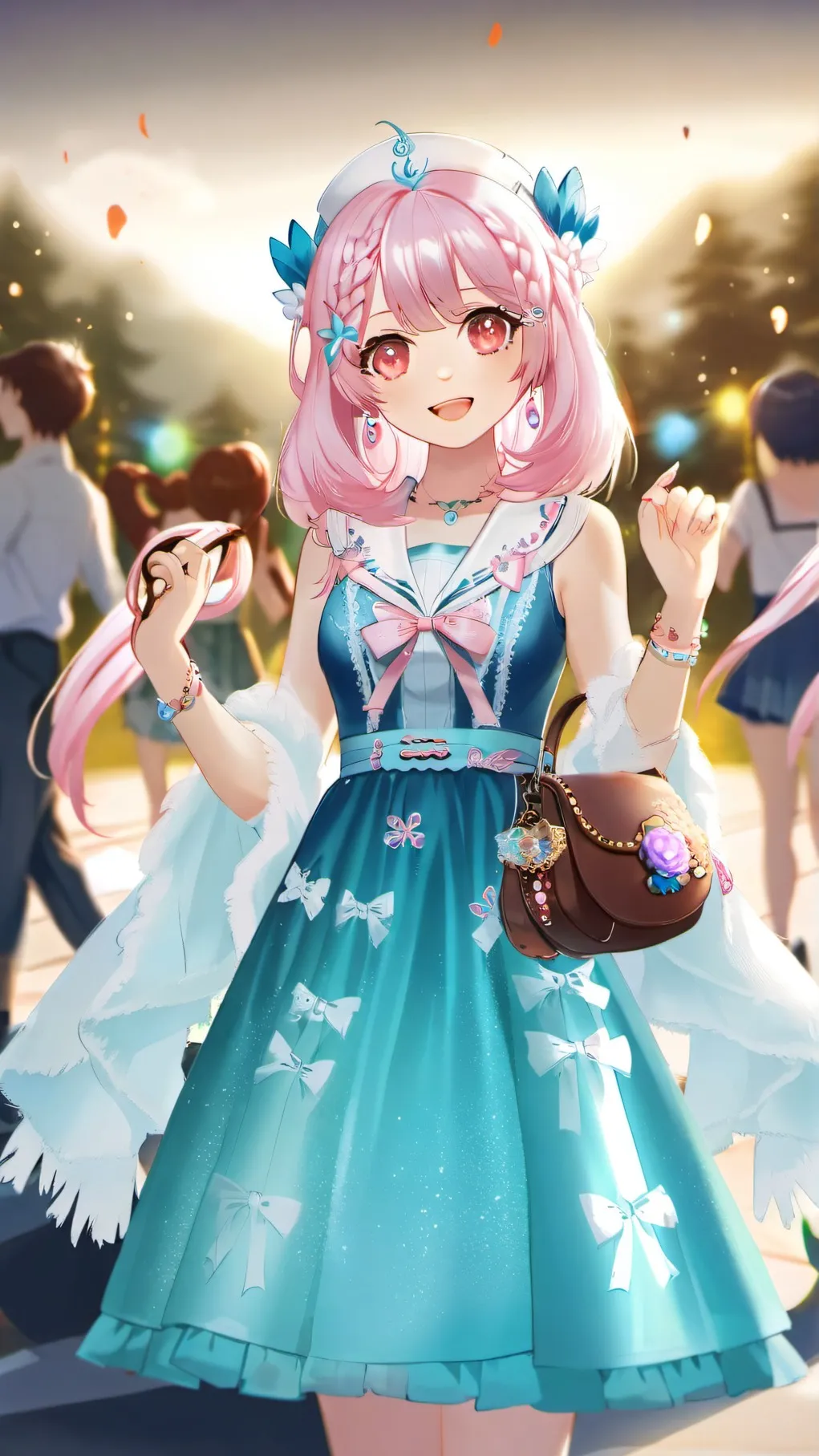 ai character: Athena background