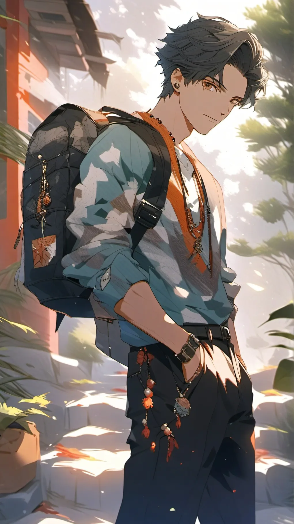 ai character: dj background