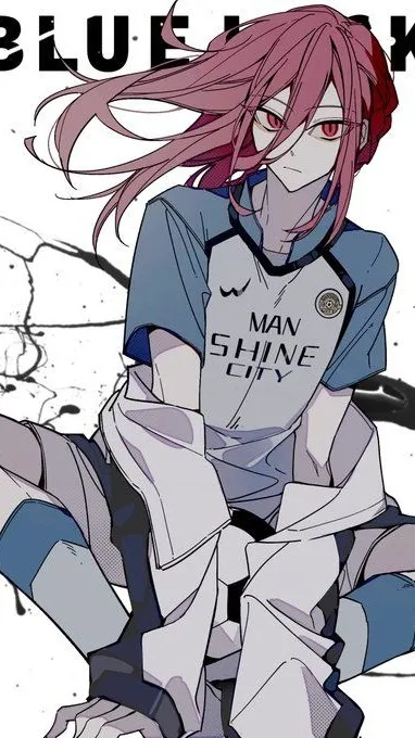 ai character: Blue Lock background