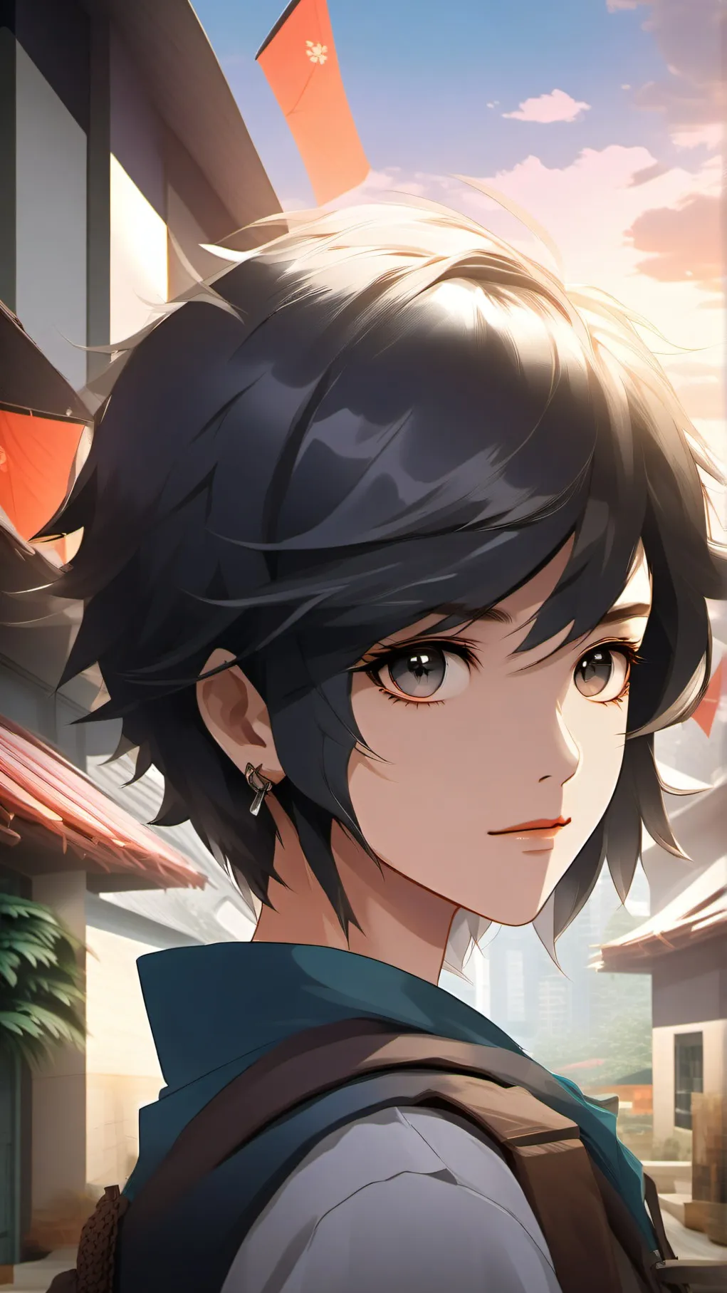 ai character: Sprunki hate pinki background