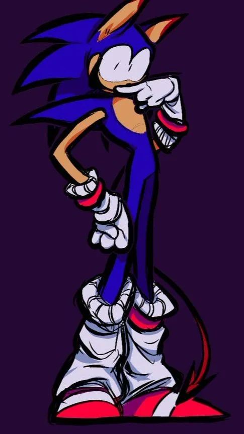 ai character: Sonic rewrite background