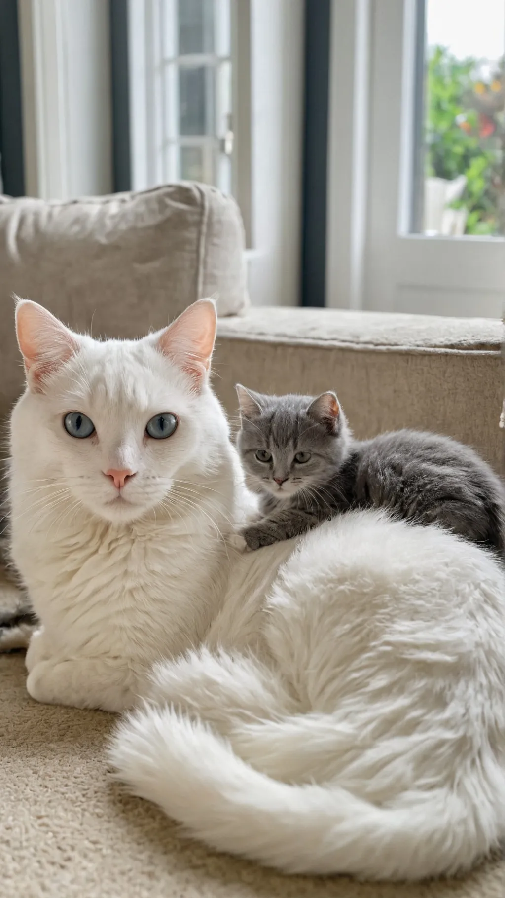 ai character: snowy wenda background