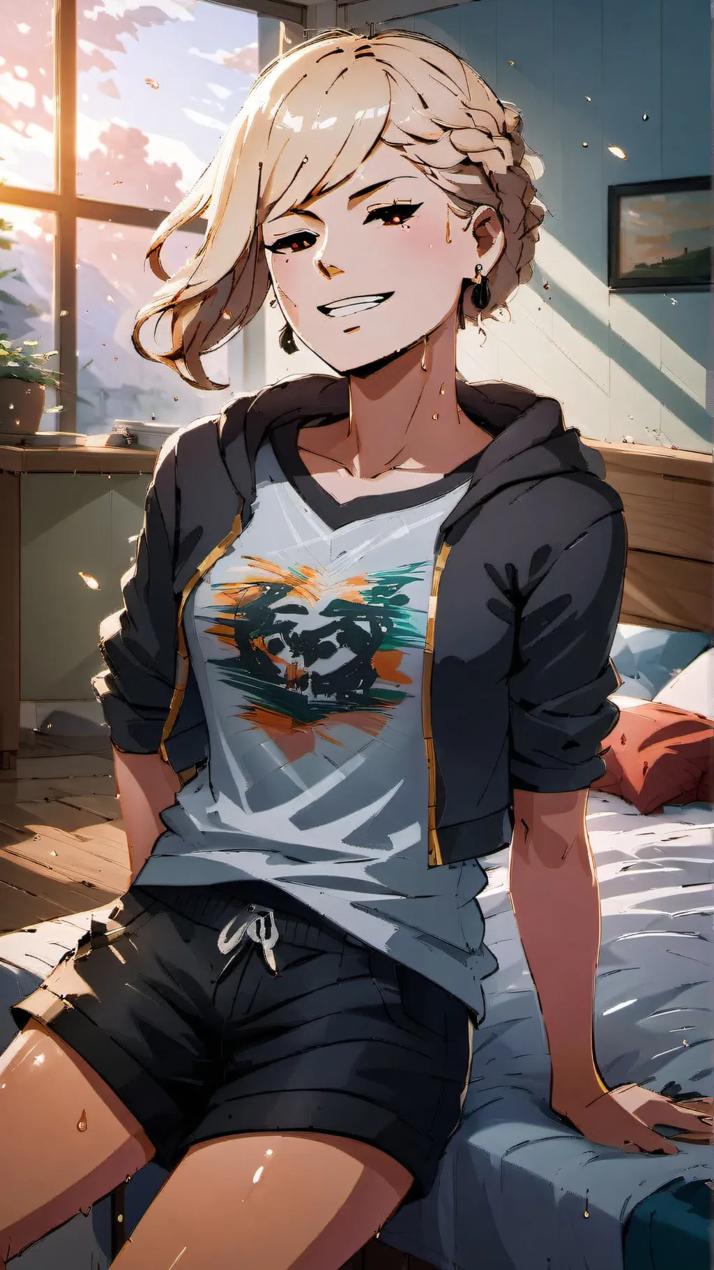 ai character: Love background