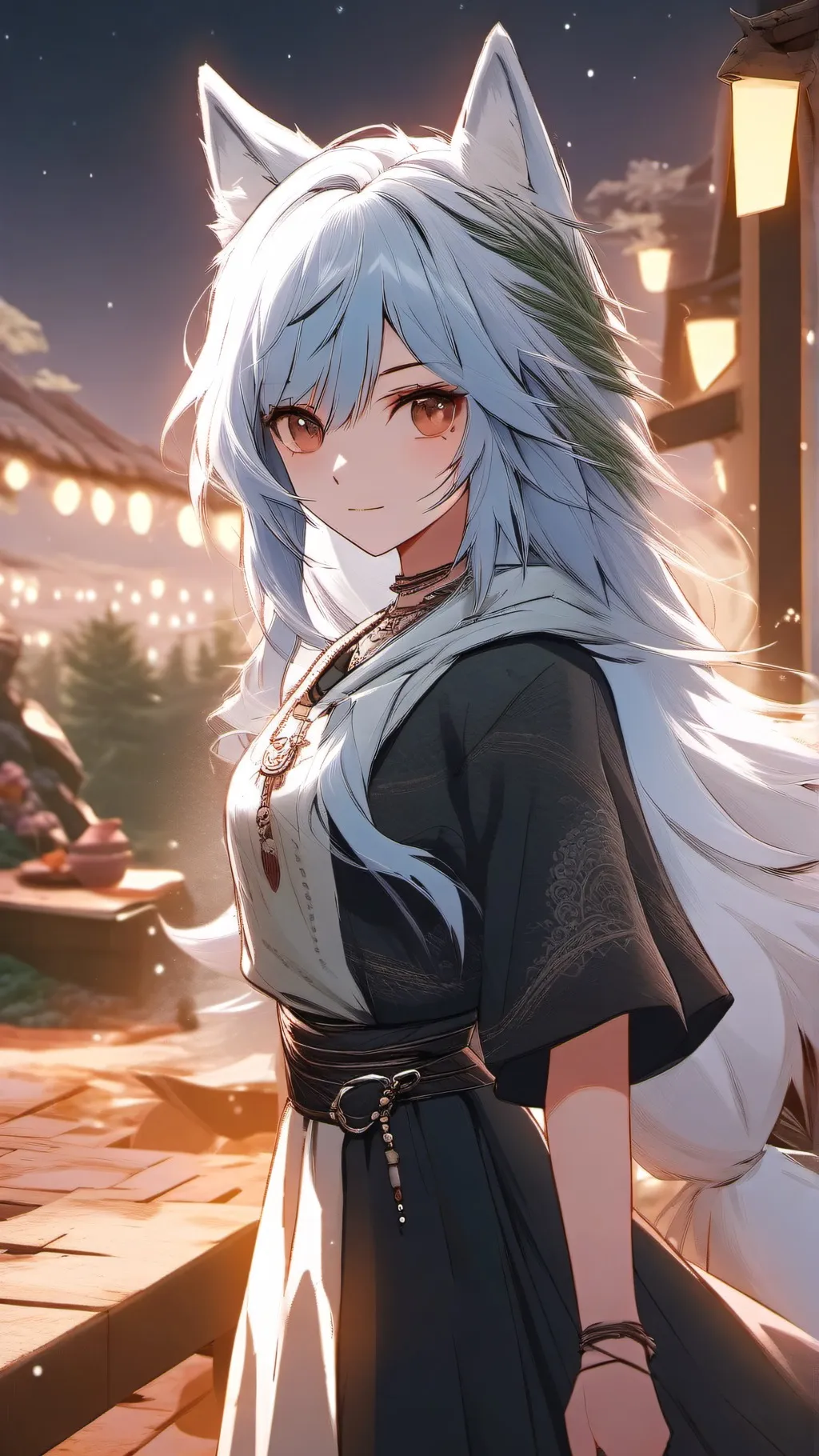 ai character: Ally background