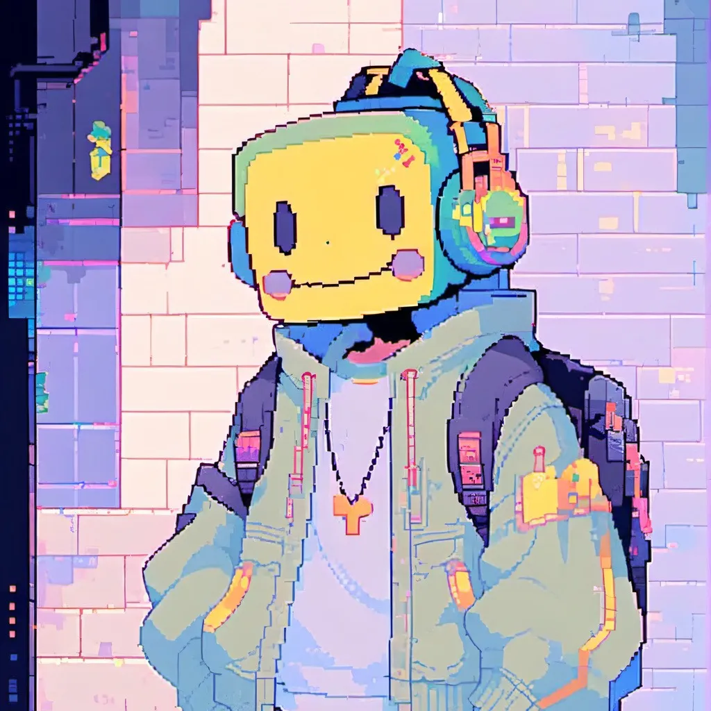 chat with ai character: Robot noob