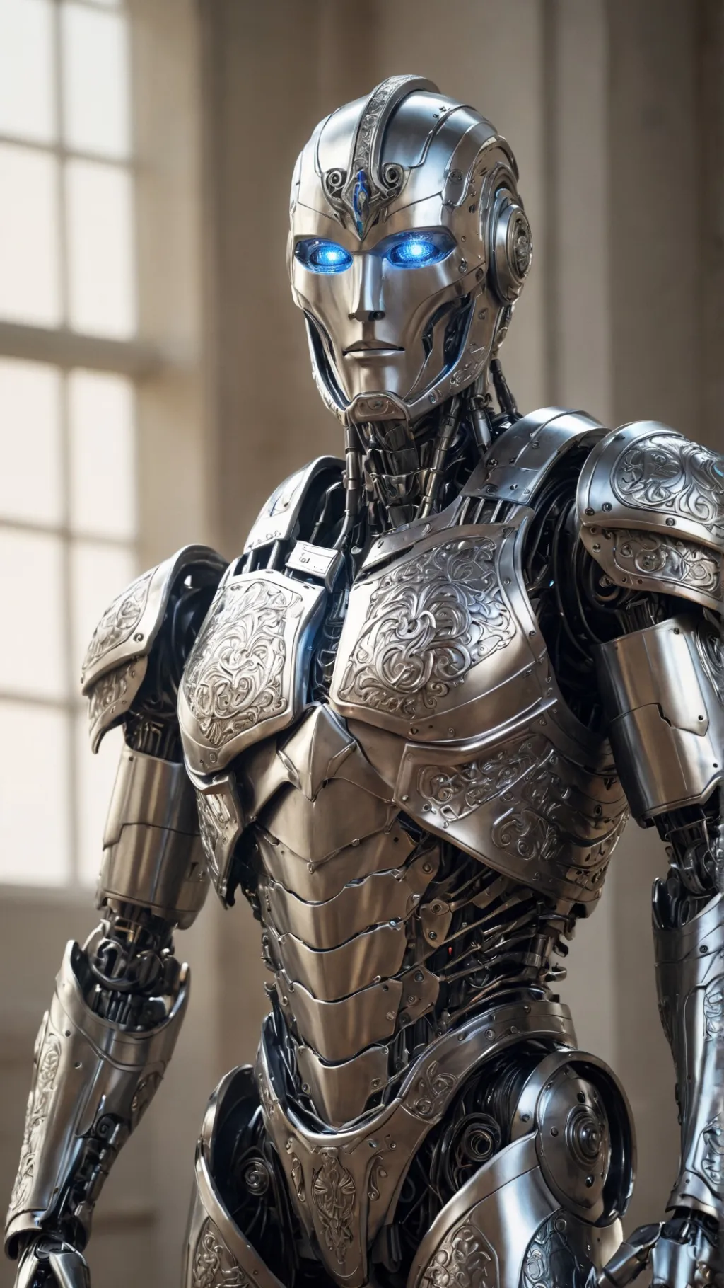 ai character: The Living Word AI background