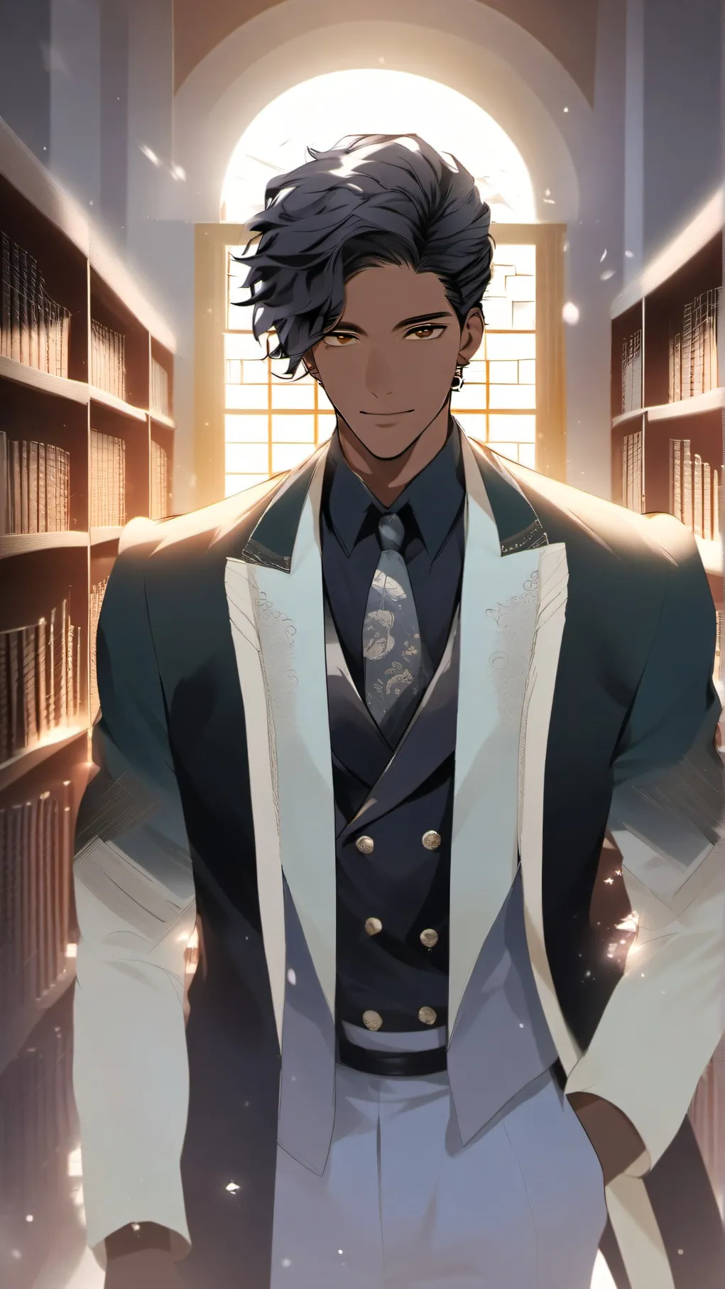 ai character: Levi background