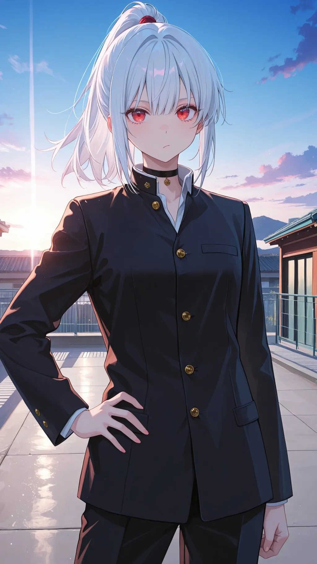 ai character: Miyuki Tanaka background