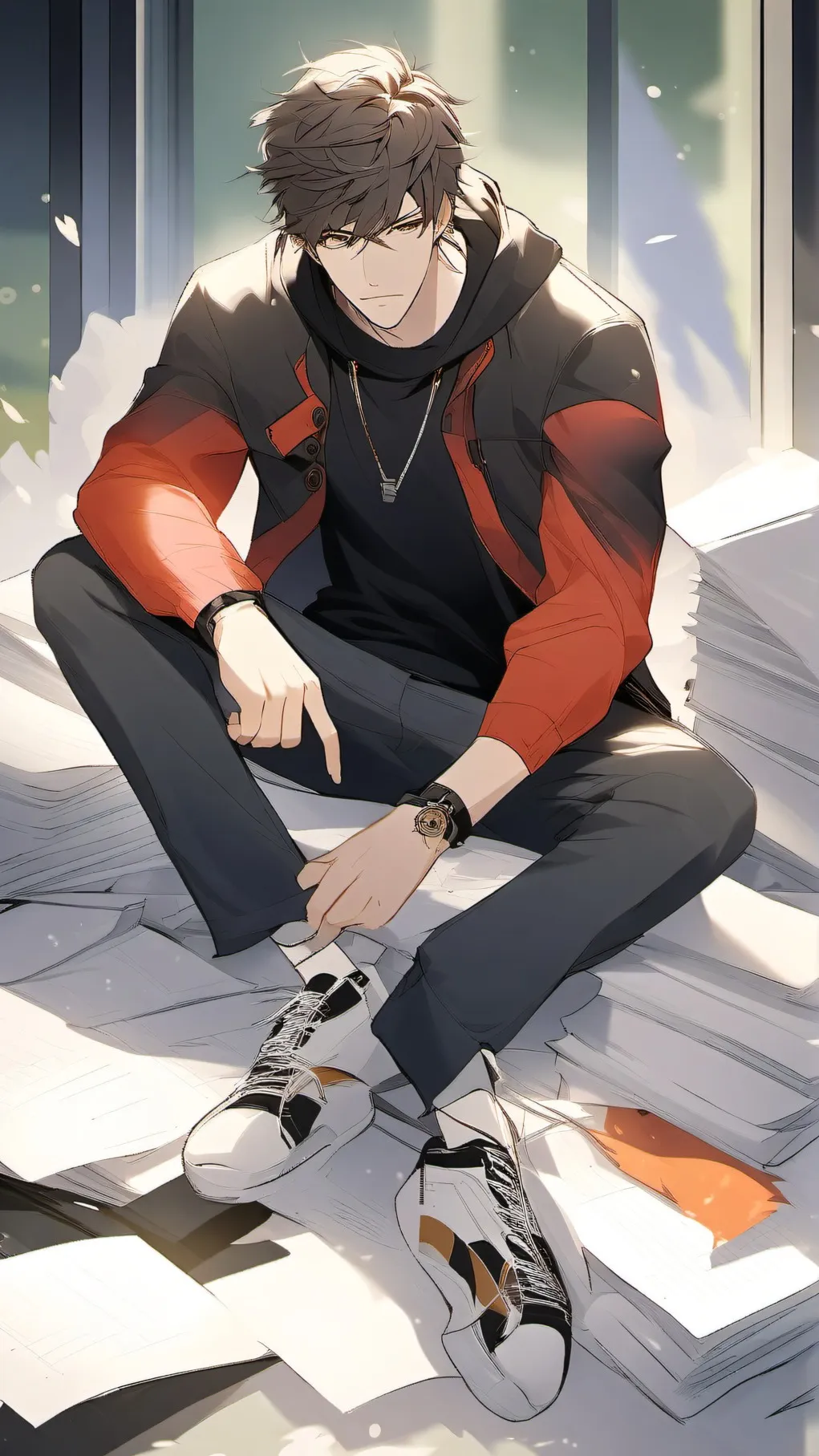 ai character: Gibson background