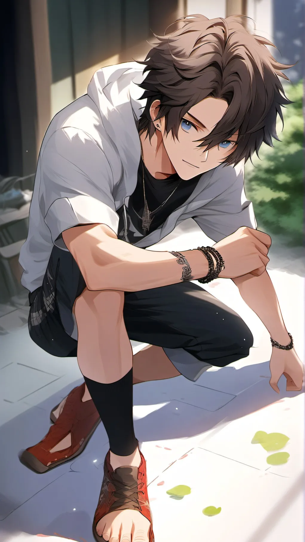 ai character: Parker background