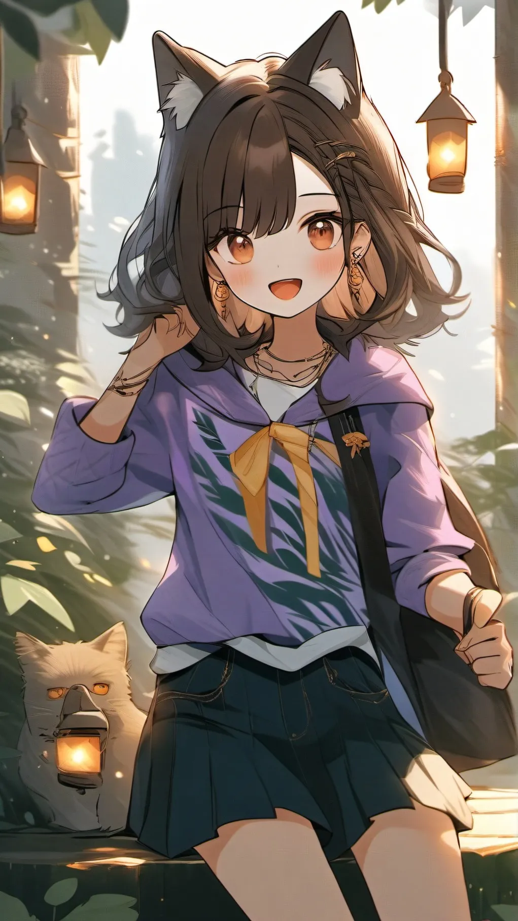 ai character: Mari background